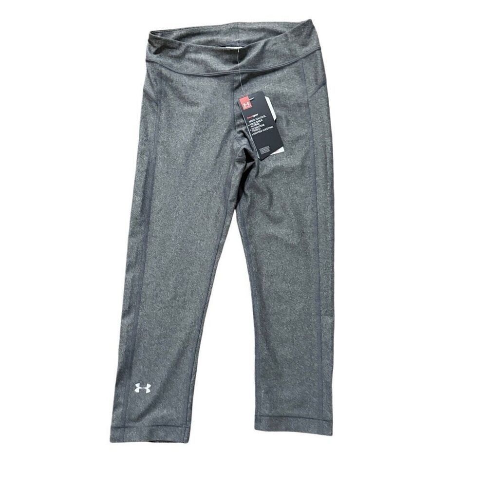 Under Armour Gray Cropped leggings size small